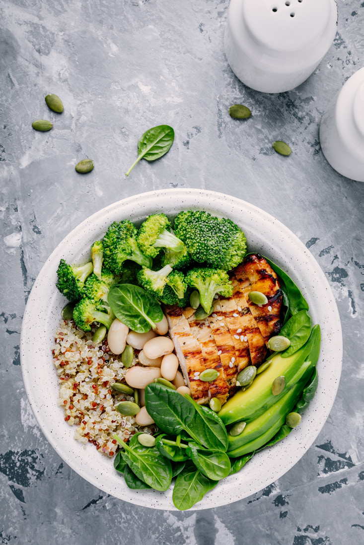 Bowl de Quinoa y Pollo
